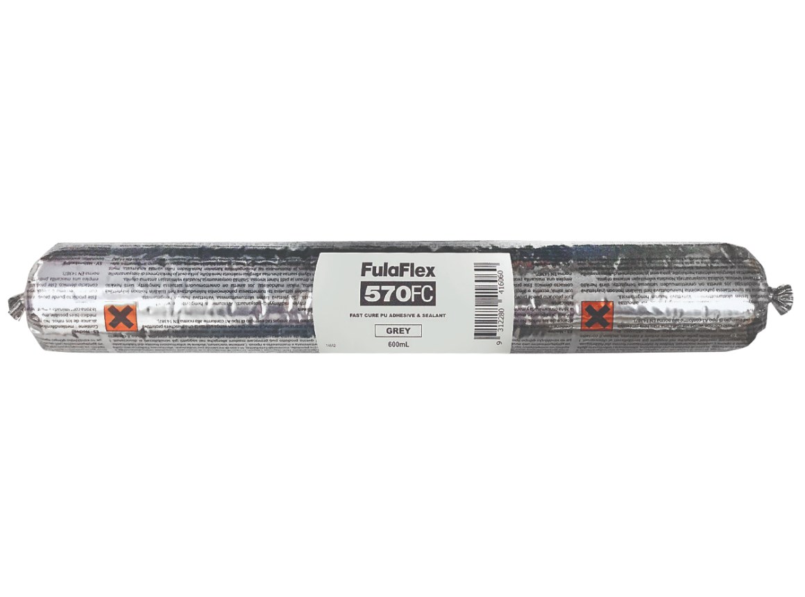 fulaflex 570fc grey 600ml sausage polyurethane adhesive sealant